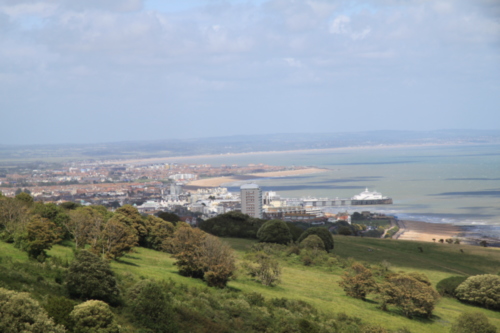 View of Eastbourne from Beachy Head